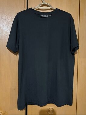 Kangol Black Crew Neck Short Sleeve Tee